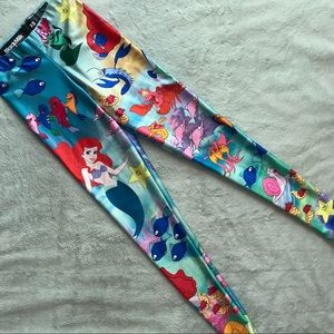 BlackMilk Little Mermaid Under The Sea Leggings XS